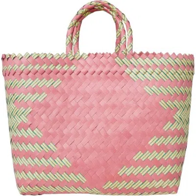 Sarah Stewart Gabriella Handwoven Tote Recycled Plastic