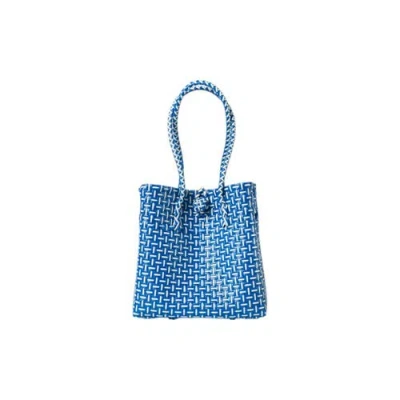 Sarah Stewart Mini Ella Tote In Blue