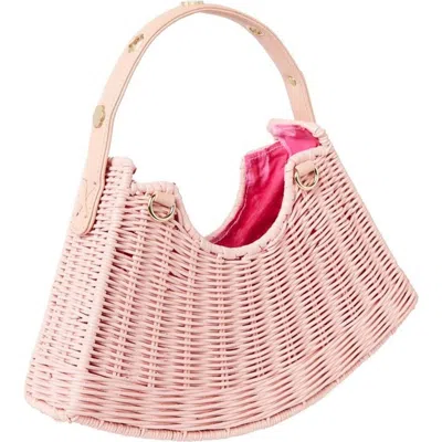 Sarah Stewart Tati Crescent Bag In Pink