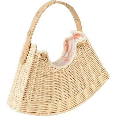 Sarah Stewart Tati Crescent Bag In Sand