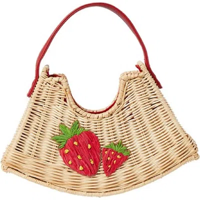 Sarah Stewart Tati Crescent Fruit Bag In Red