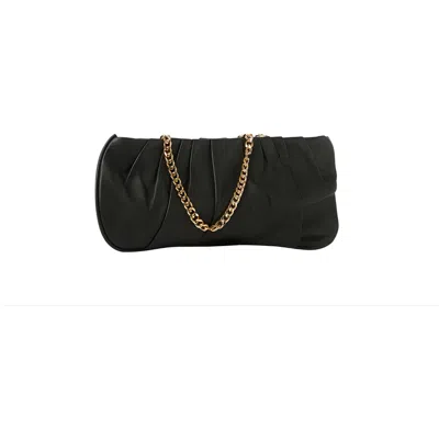 Sarah Stewart The Amina Evening Bag In Black