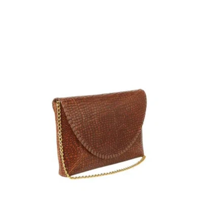 Sarah Stewart The Cammy Handbag In Brown