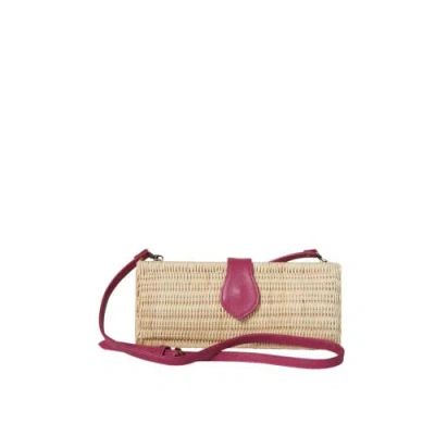 Sarah Stewart The Melanie Clutch In Pink