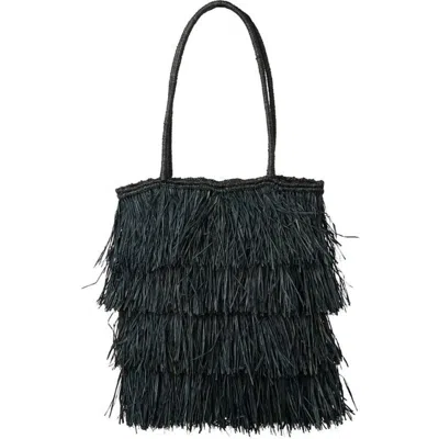 Sarah Stewart The Sasha Tote Bag In Black