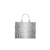 Sarah Stewart Women's Adelaide Leather Handbag In Natural Multi Python