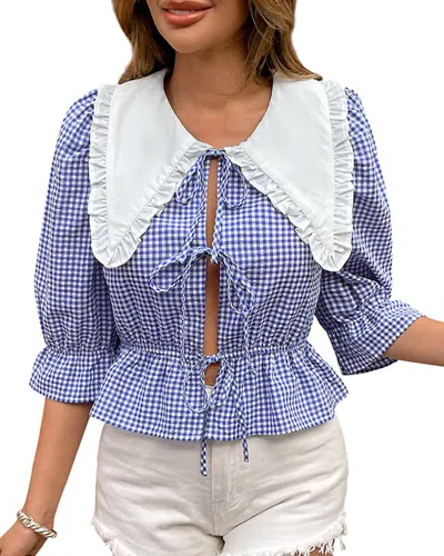 Sarah Woodz Blouse In Blue