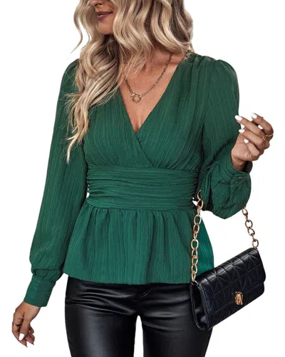 Sarah Woodz Blouse In Green