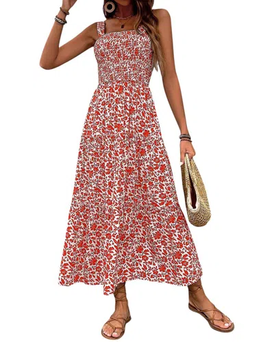 Sarah Woodz Casual Sleeveless Maxi Dress In Multi