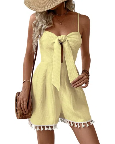 Sarah Woodz Jumpsuit In Yellow