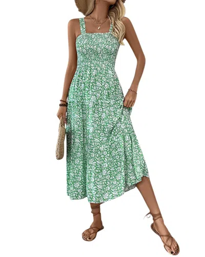 Sarah Woodz Midi Dress In Green
