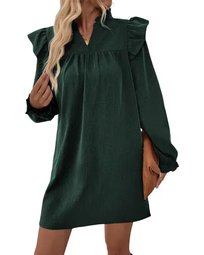 Sarah Woodz Mini Dress In Green