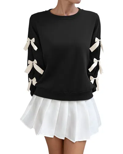 Sarah Woodz Sweatshirt In Black