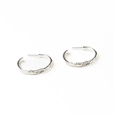 Sarahbijoux Women's Silver Reef Hoops In Gold