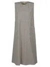 Sarahwear Cotton Gardener Dress In Brown