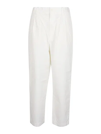 Sarahwear Cotton Trousers In White
