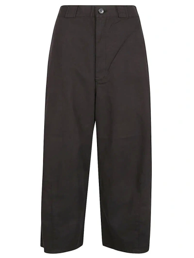 Sarahwear Organic Cotton Tulip Trousers In Black