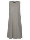 Sarahwear Cotton Gardener Dress In Brown