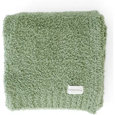 Saranoni Bamboni Receiving Blanket In Green