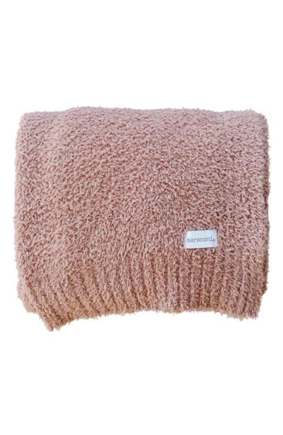 Saranoni Bamboni Toddler Blanket In Pink