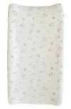 Saranoni Minky Changing Pad Cover In Brown
