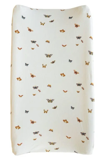Saranoni Minky Changing Pad Cover In Neutral