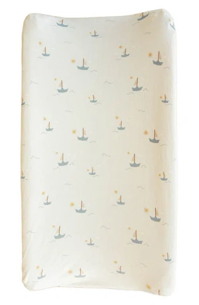 Saranoni Minky Changing Pad Cover In Pink