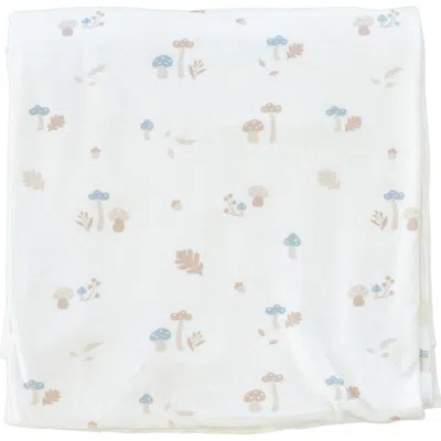 Saranoni Minky Print Swaddle In Brown