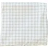 Saranoni Minky Print Swaddle In White