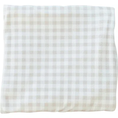 Saranoni Minky Print Swaddle In White