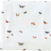 Saranoni Minky Print Swaddle In White