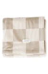 Saranoni Minky Stretch Blanket In Neutral