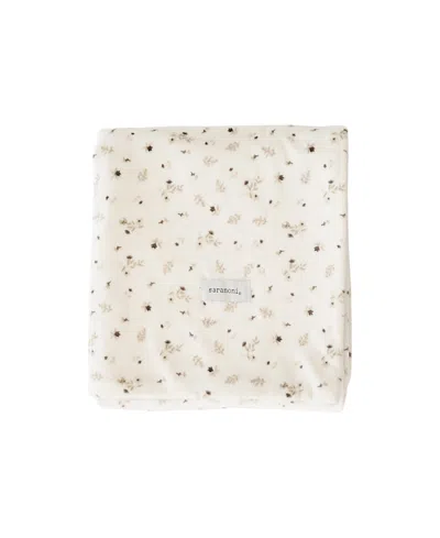 Saranoni Minky Stretch Receiving Blanket In Multi