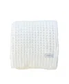 Saranoni Waffle Knit Receiving Blanket In White