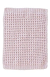 Saranoni Waffle Mini Blanket In Pink