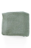 Saranoni Waffle Toddler Blanket In Green