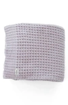 Saranoni Waffle Toddler Blanket In Purple