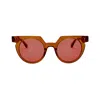 Sardine Women's Brown / Pink / Purple Aster - Velvet Urchin In Brown/pink/purple