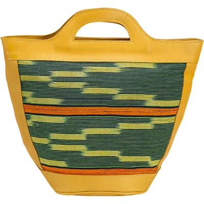 Sarep + Rose Emily Summer Tote In Yellow