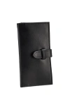 Sarep + Rose Kenya 8 Compartment Bifold Wallet In Black