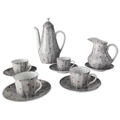 Pre-owned Sargadelos Castro  Dolmen Coffee Set Design 1950s In Gray