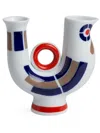 Sargadelos Cock Ga 2 Decorative Vase (190mm) In White