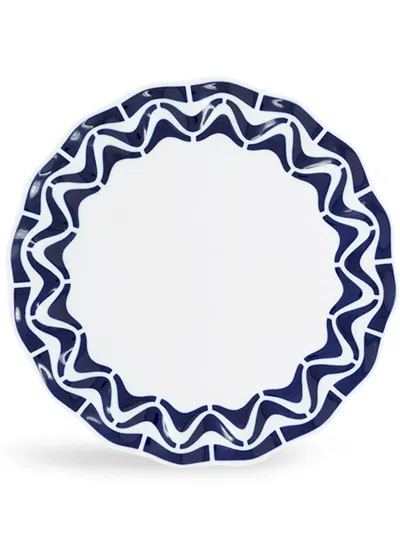 Sargadelos Marbadas Crepe Tray In White