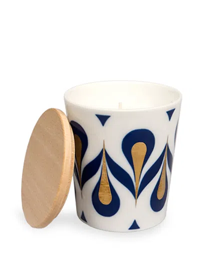 Sargadelos Peonia Scented Candle In Blue