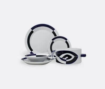 Sargadelos Tableware White&black&blue Uni