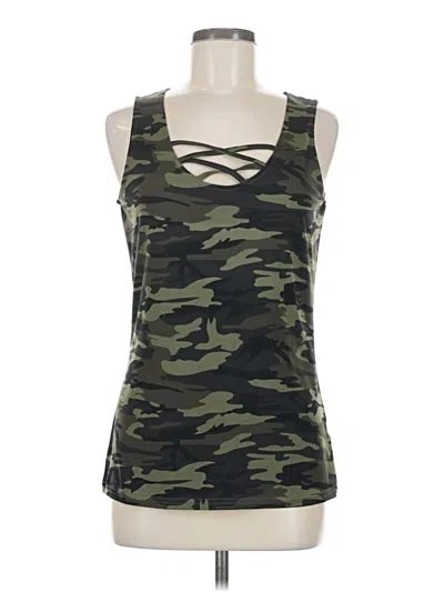 Pre-owned Sarin Mathews Active Tank Top In Green