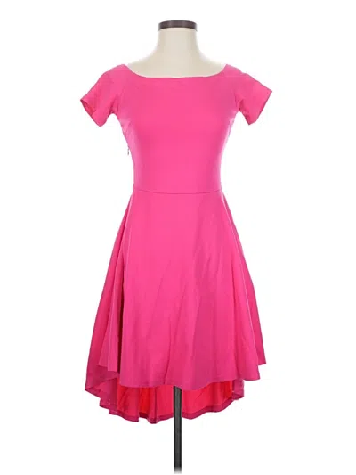 Pre-owned Sarin Mathews Cocktail Dress In Pink