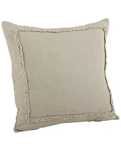 Saro 13036-pillow  Everyday Down Square Pillow In Neutral