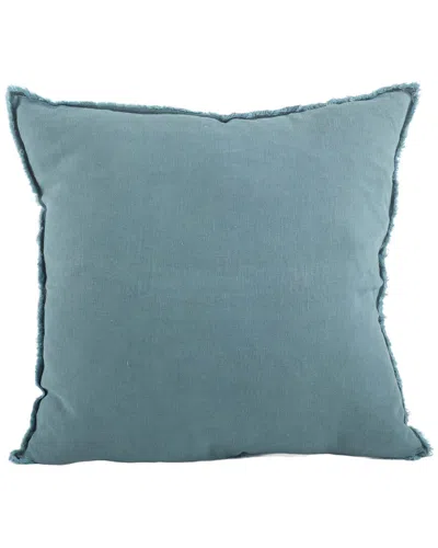 Saro 13049-pillow  Everyday Down Square Pillow Gree In Blue