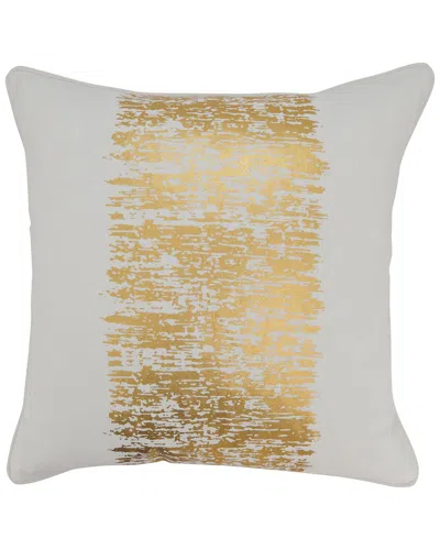 Saro 700-pillow  Everyday Down Square Pillow In Neutral